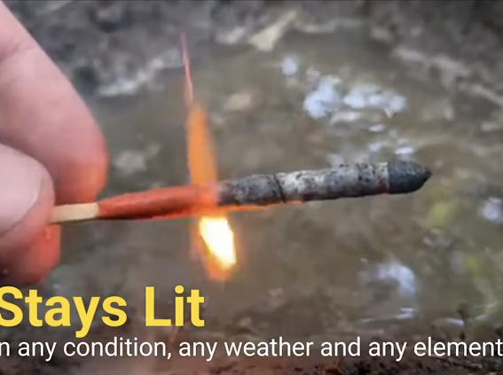 Stormproof matches