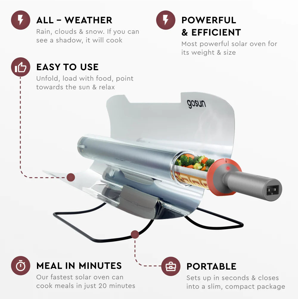 Sport-E Hybrid Solar Oven