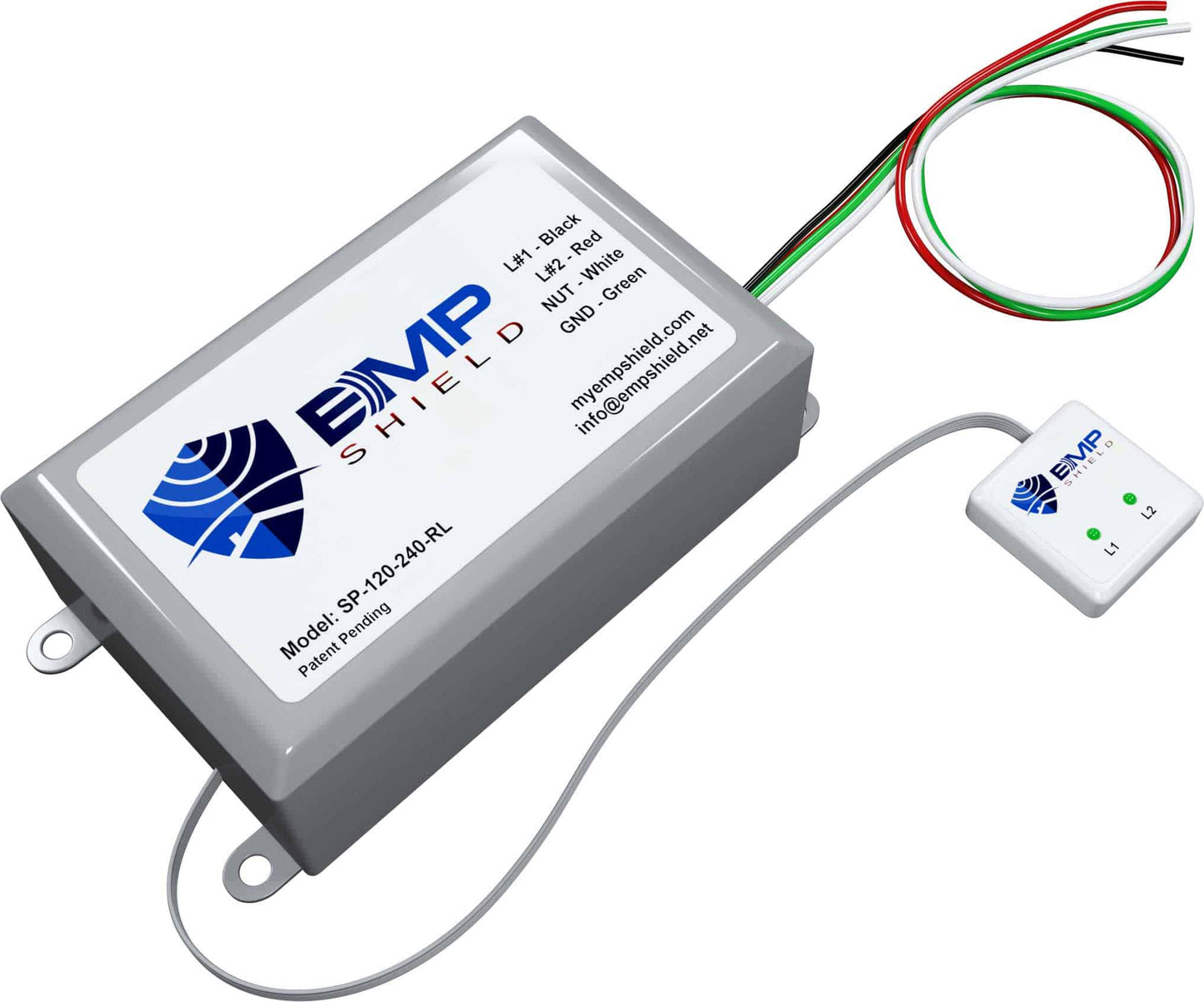 EMP Shield – Home EMP & Lightning Protection + CME Defense (SP-120-240-RL / Concealed Model)