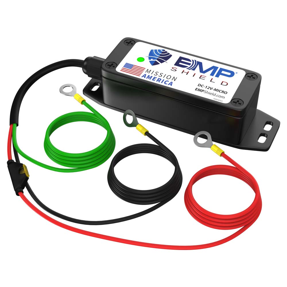 EMP Shield Micro – EMP & Lightning Protection for Vehicles (DC-12V-MICRO)
